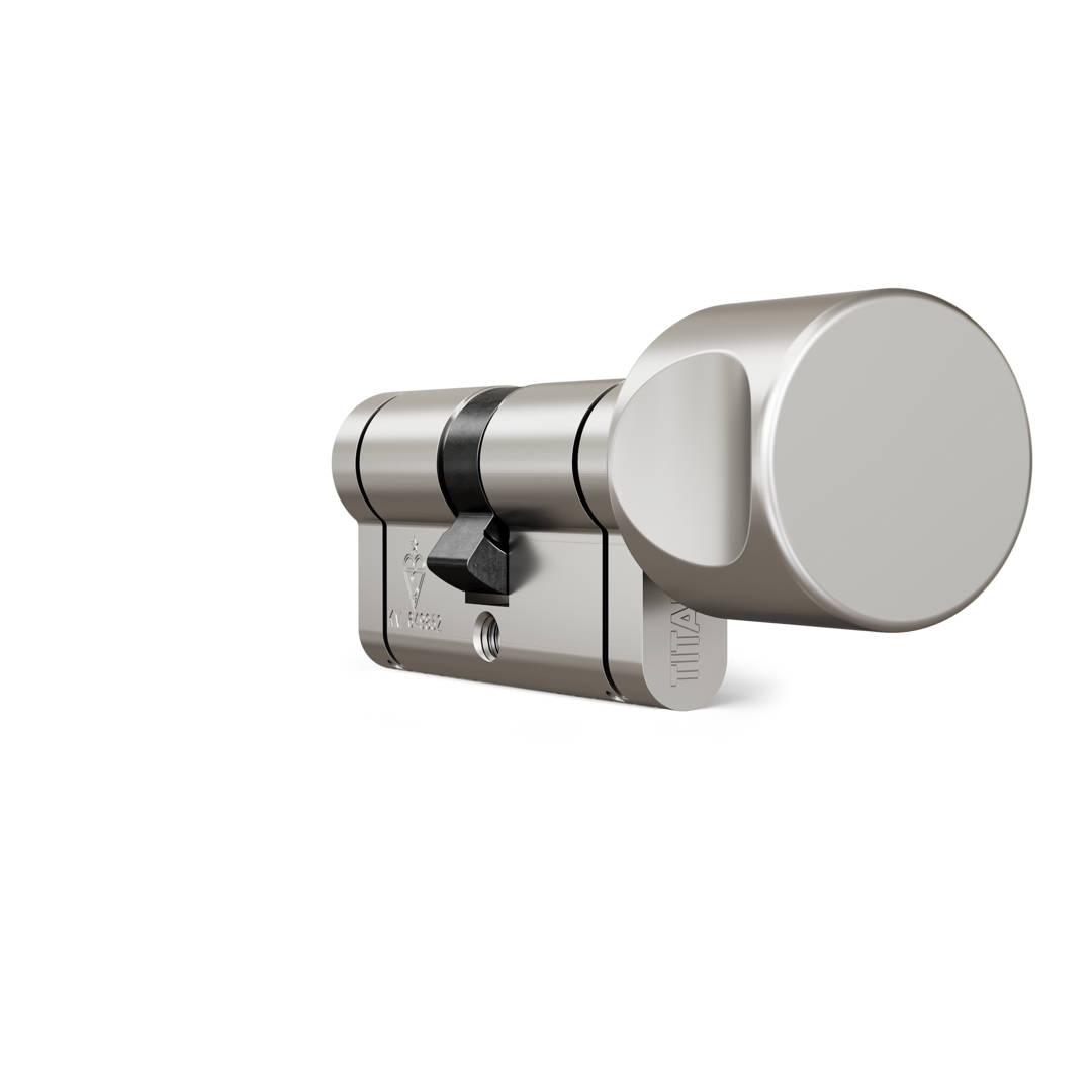 Titan K6 European Profile Double Cylinder with Knob ASC Kitemark