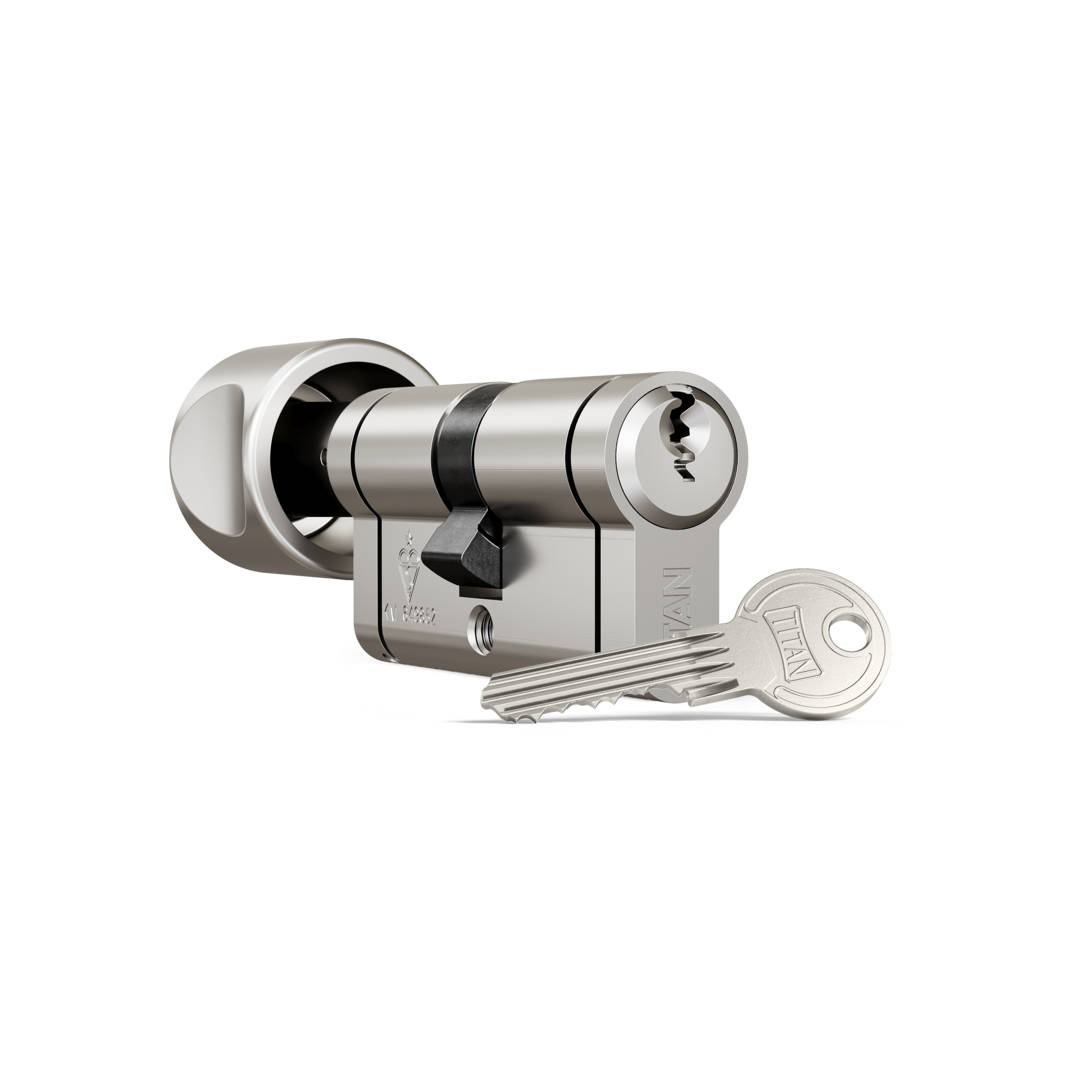 ki_ki  Titan K6 European Profile Double Cylinder with Knob ASC Kitemark